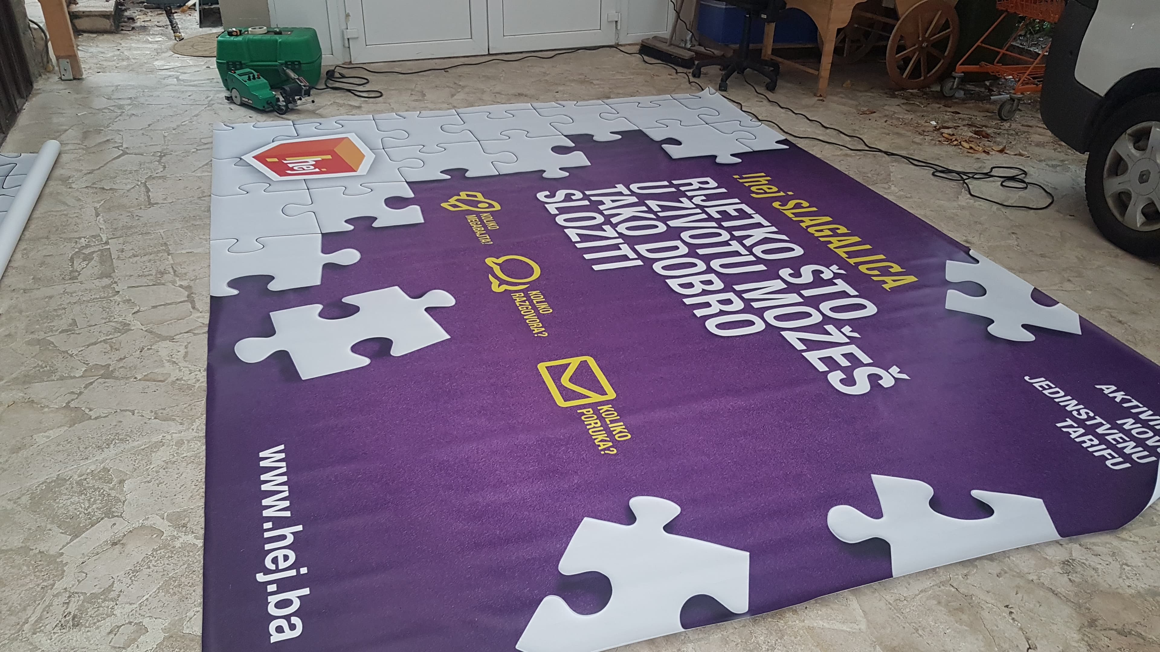 Banner / Textilni Banner / Flag — Primjer 19